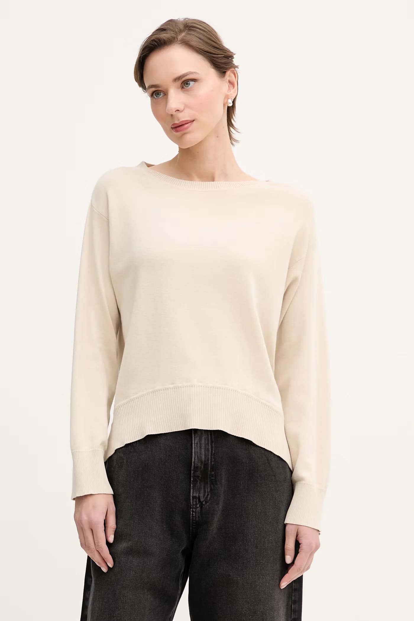 Женский хлопковый свитер