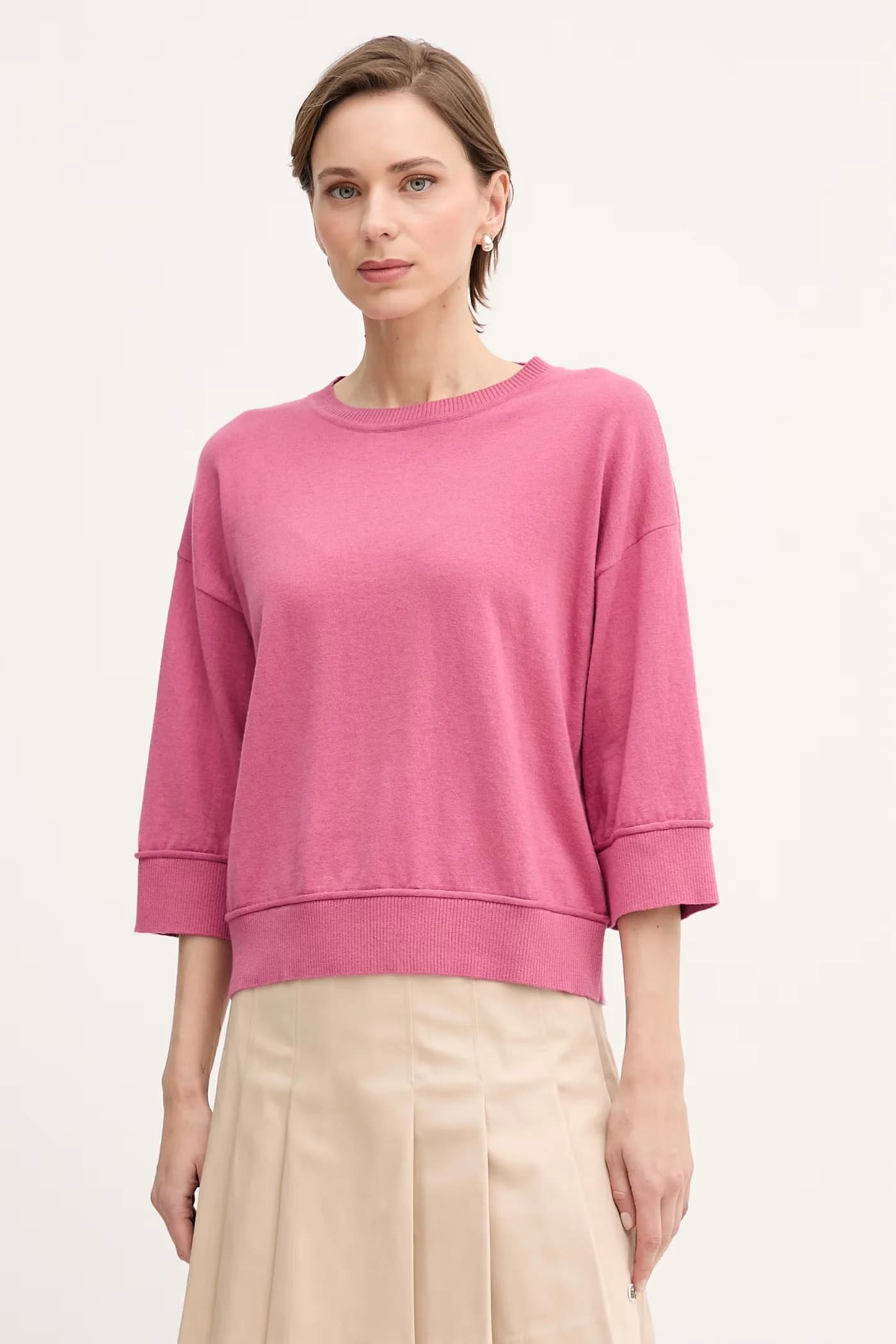 Женский шерстяной свитер