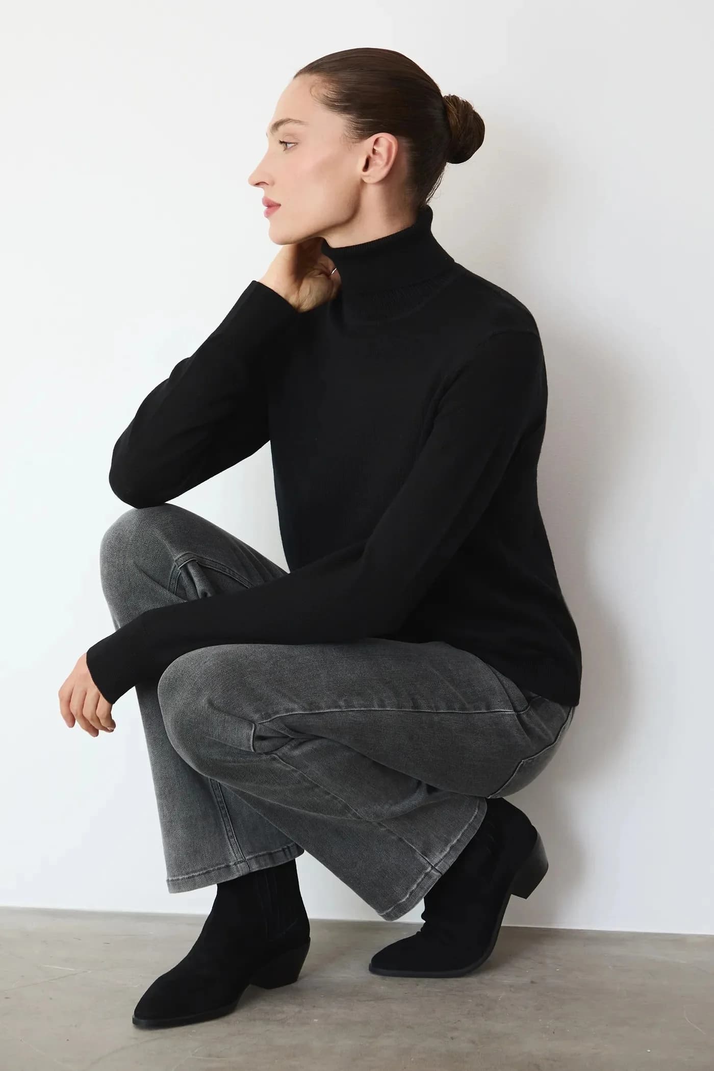 Свитер из мериносовой шерсти