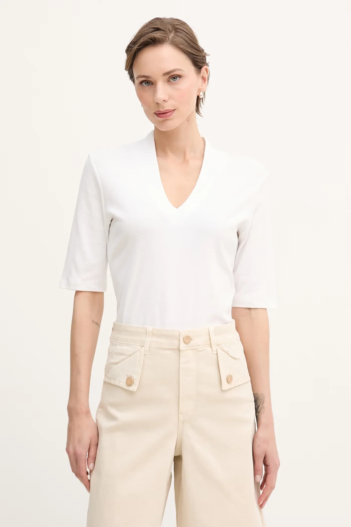 Женская хлопковая футболка