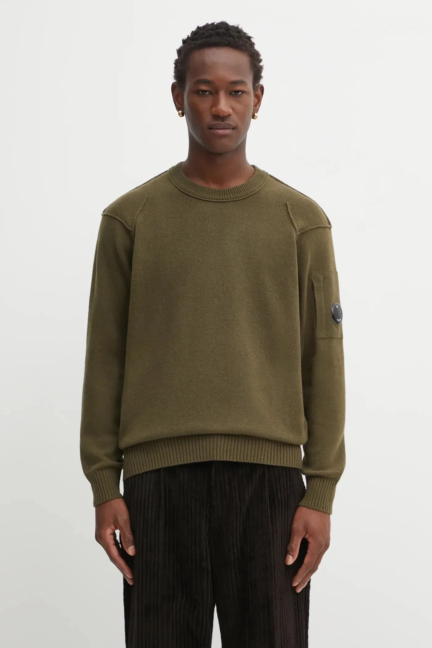 Свитер из смесовой шерсти