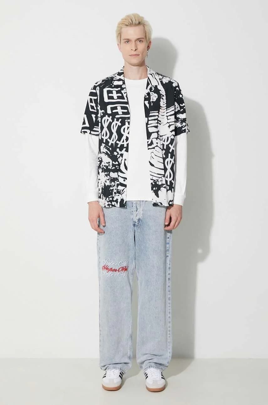 Оригинальная хлопковая футболка с длинными рукавами овальной формы Freedom Freedom - фото 2