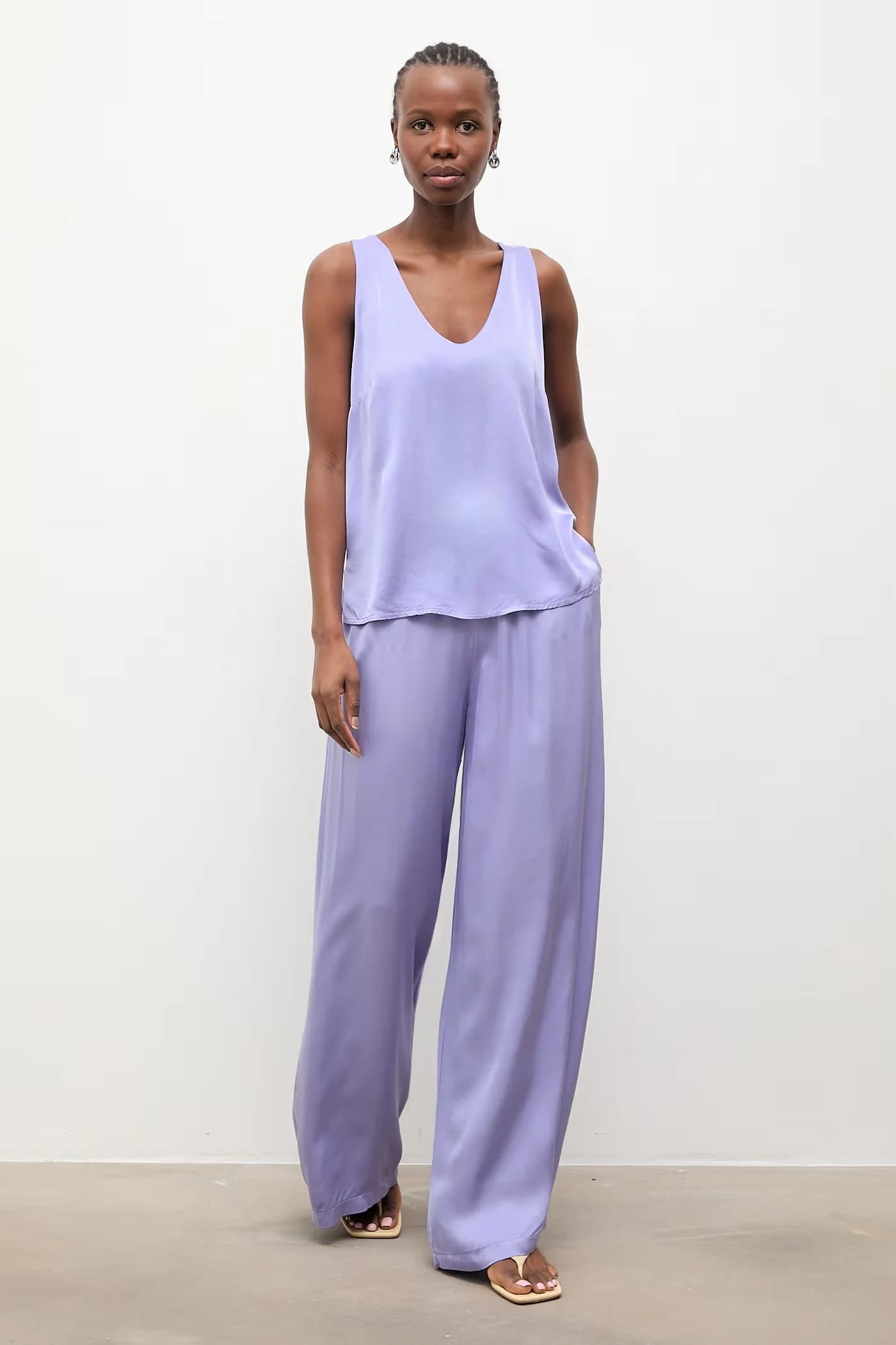 Женский повседневный комплект из вискозы. - фото 2