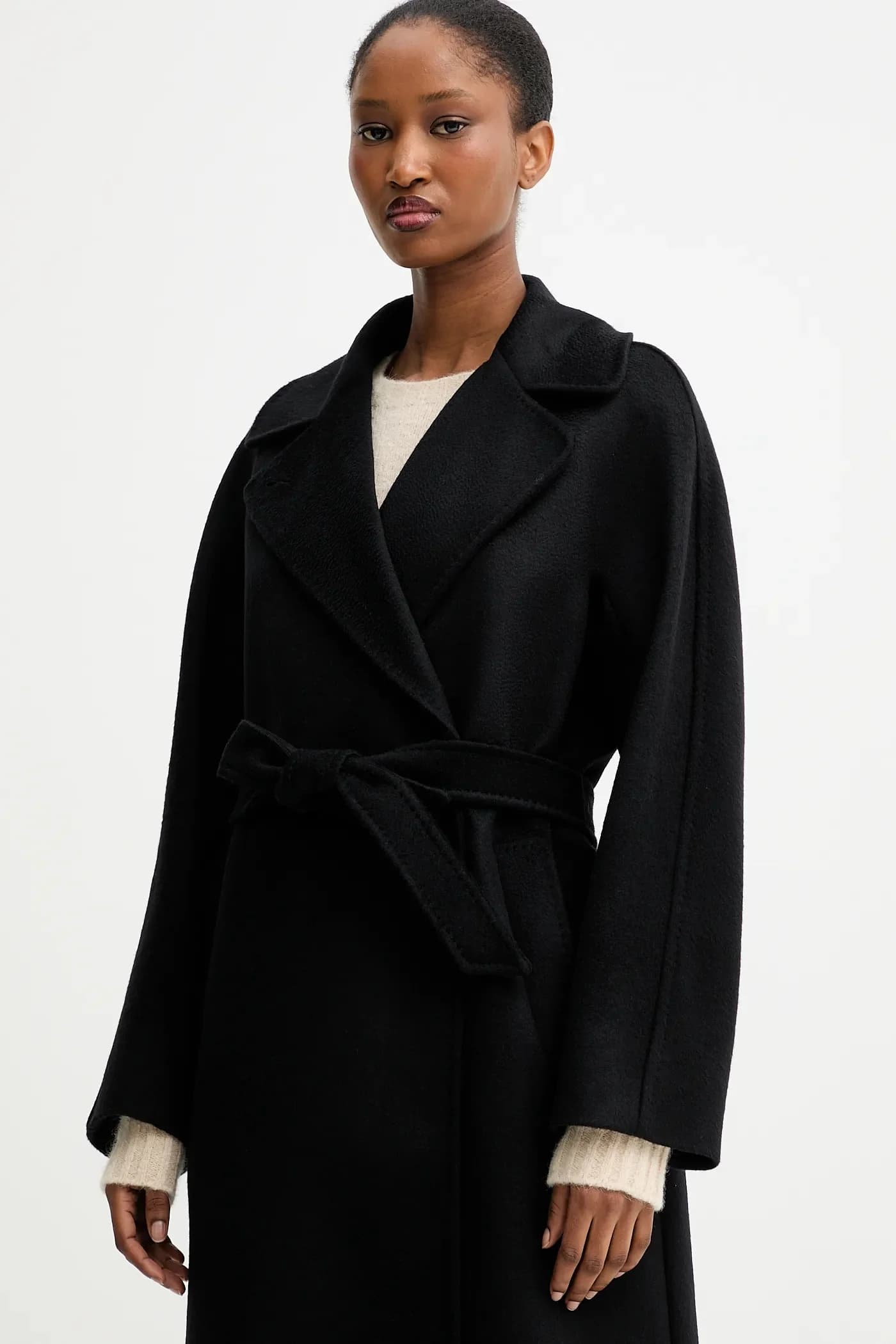 шерстяное пальто RESINA - фото 5