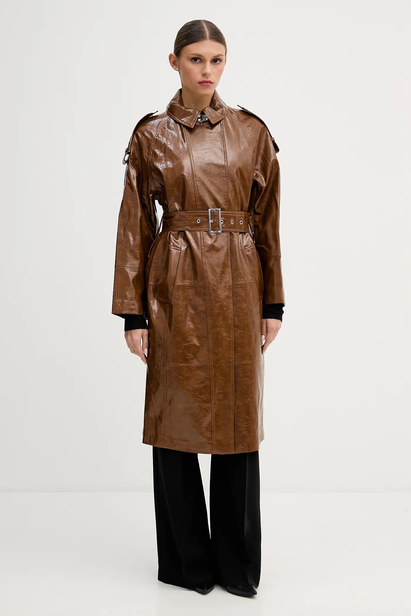 Женский тренч из вискозы - фото 2