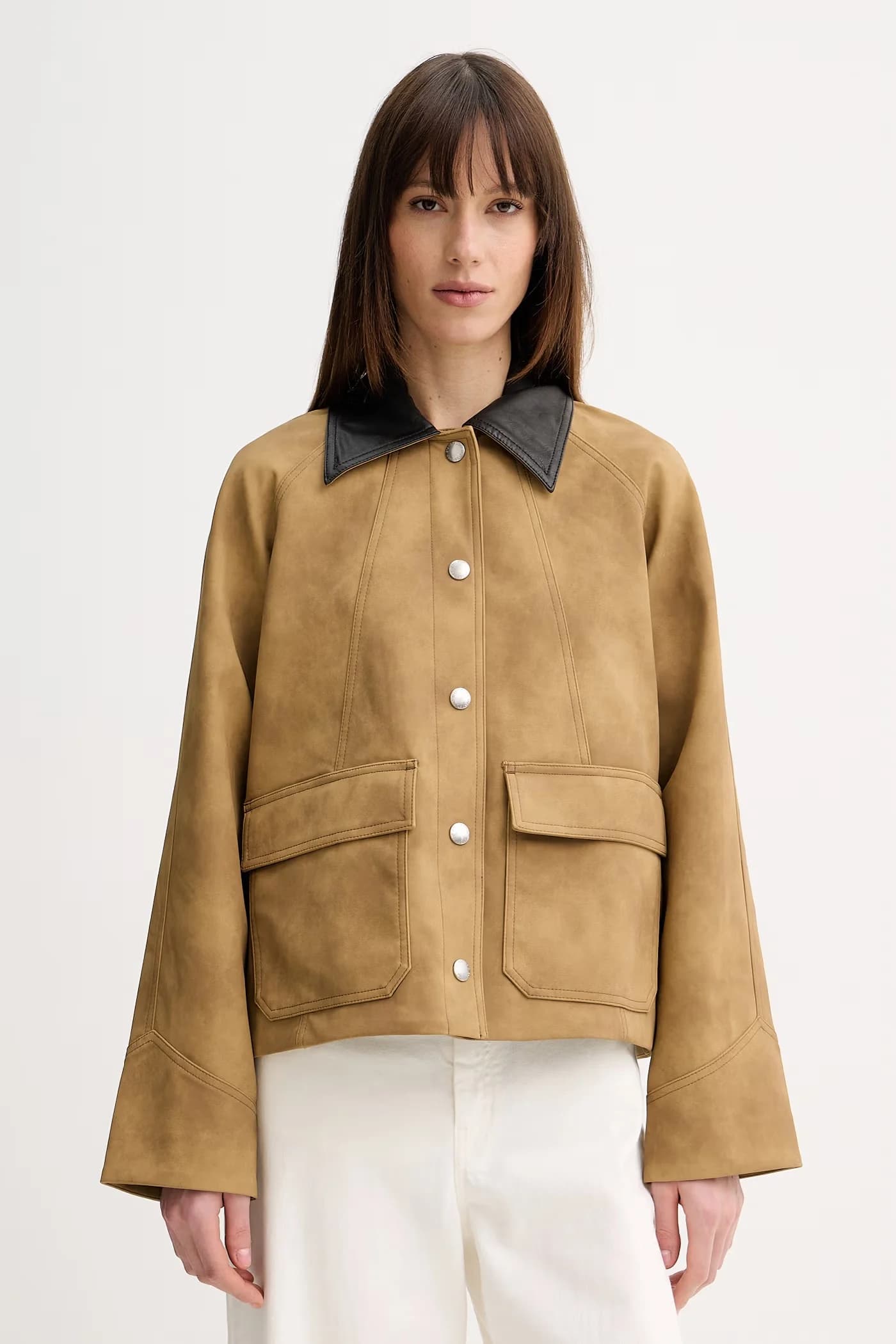 Женская короткая куртка - фото 4