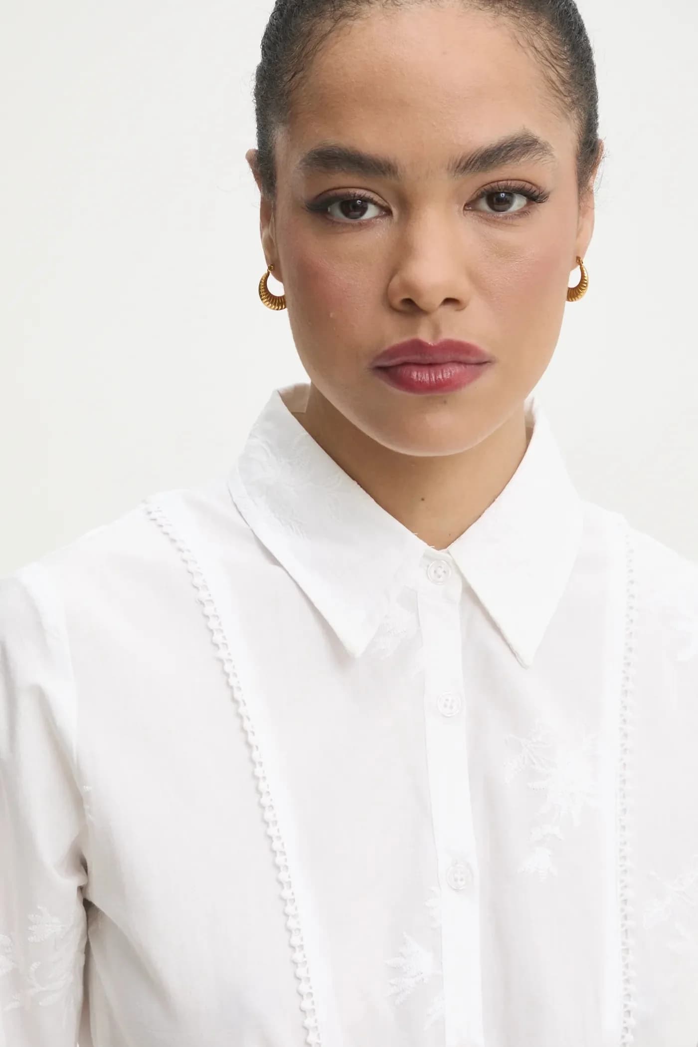 Хлопковое платье - фото 4