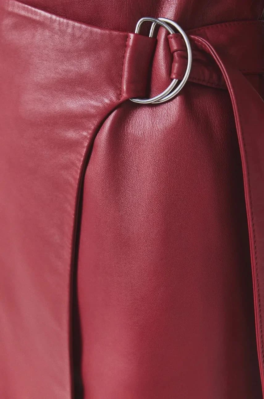 Кожаная юбка - фото 6