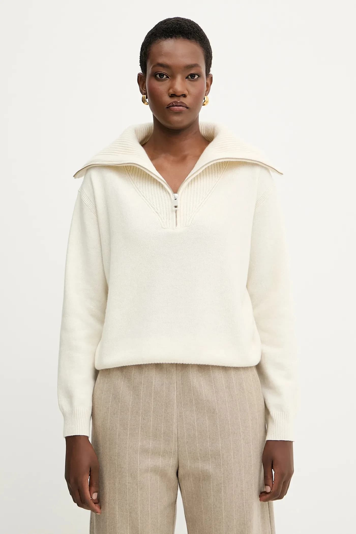 Свитер из смесового кашемира