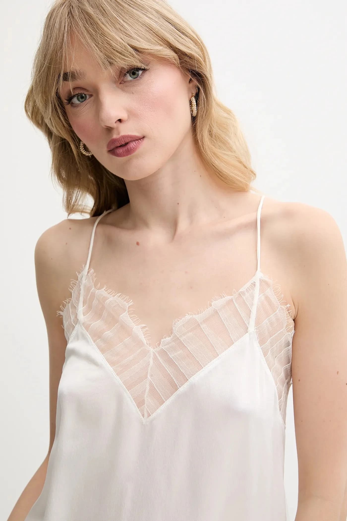 Шелковый топ - фото 4