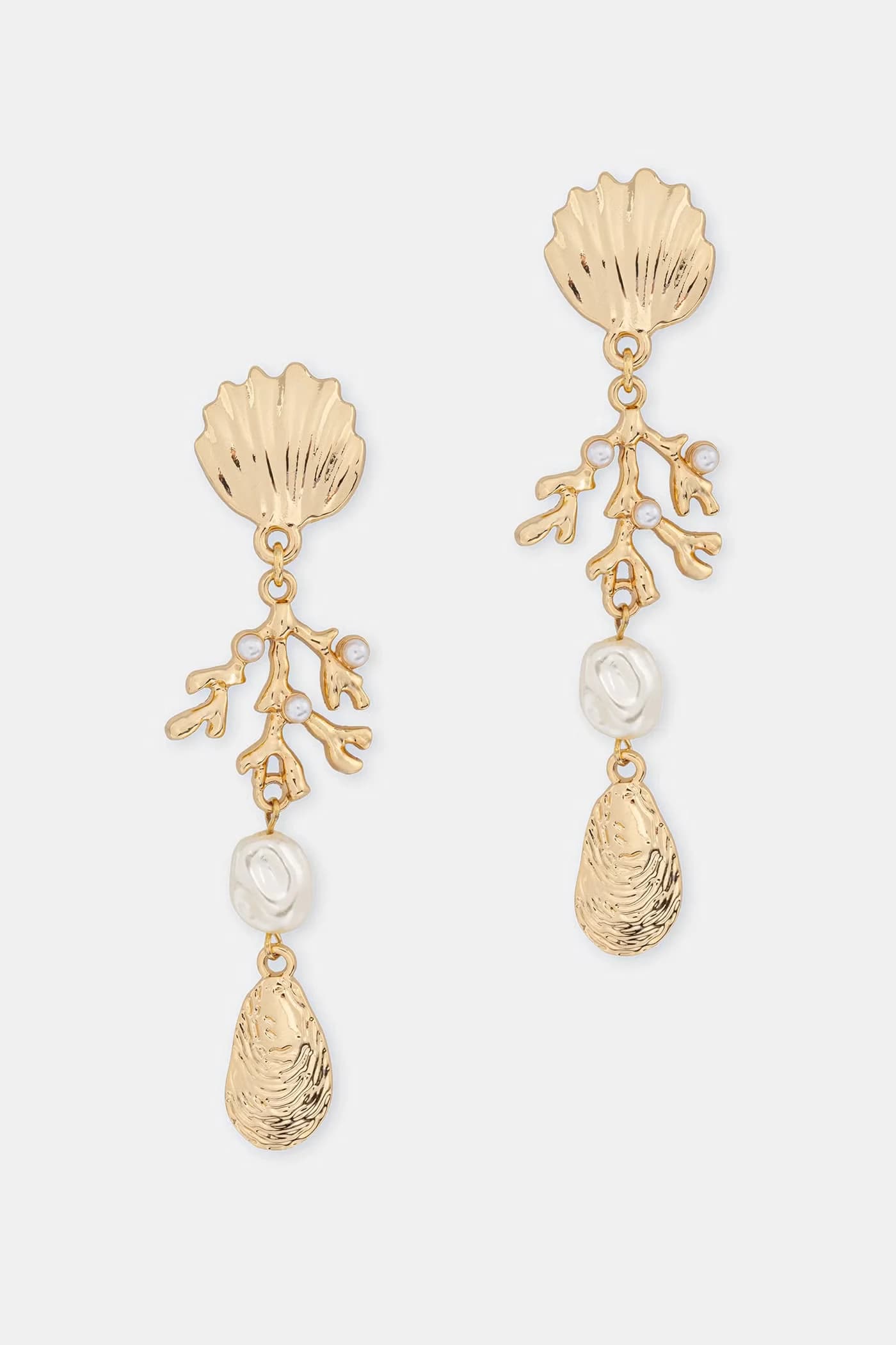 Женские металлические серьги ТАЛЛИЯ