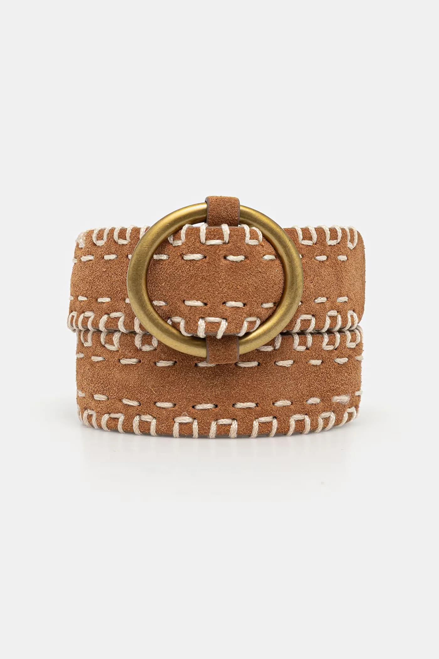 Женский замшевый ремень