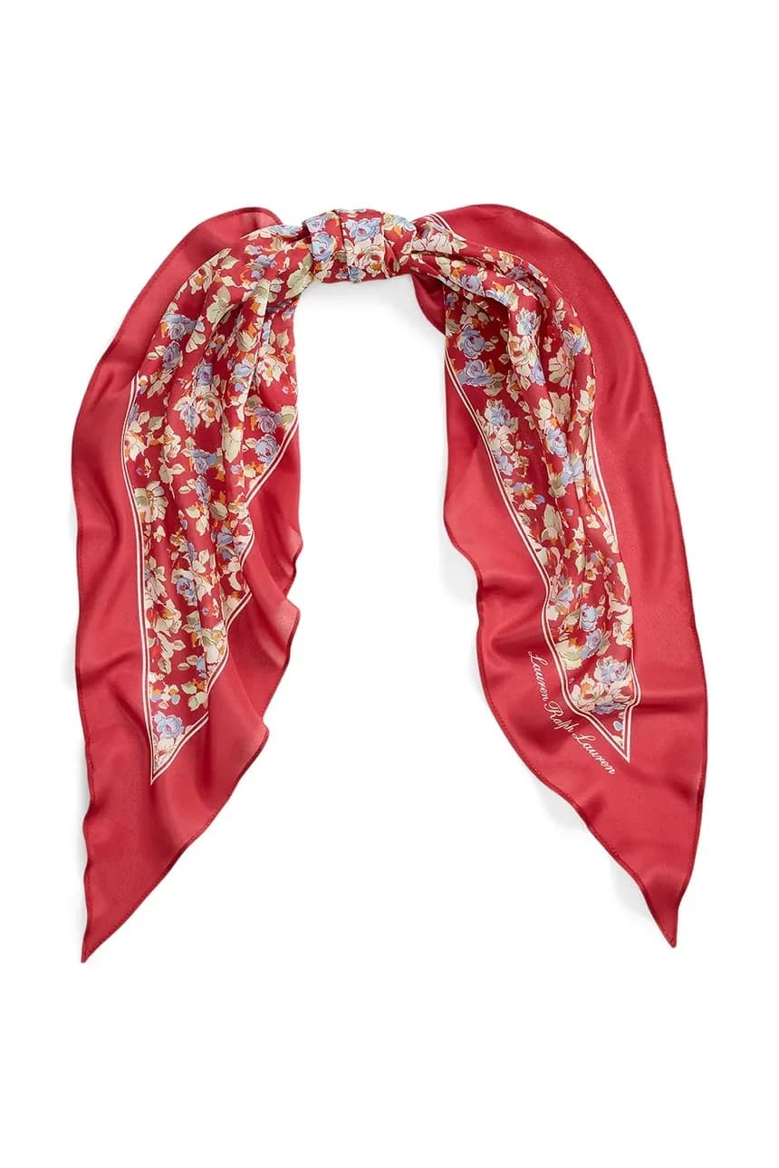 Женский шелковый шарф