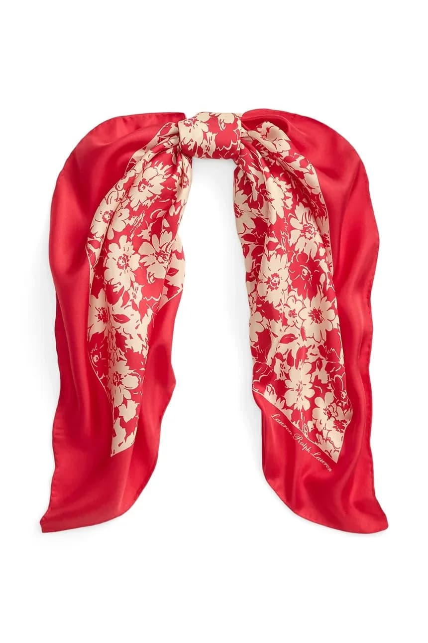 Женский шелковый шарф