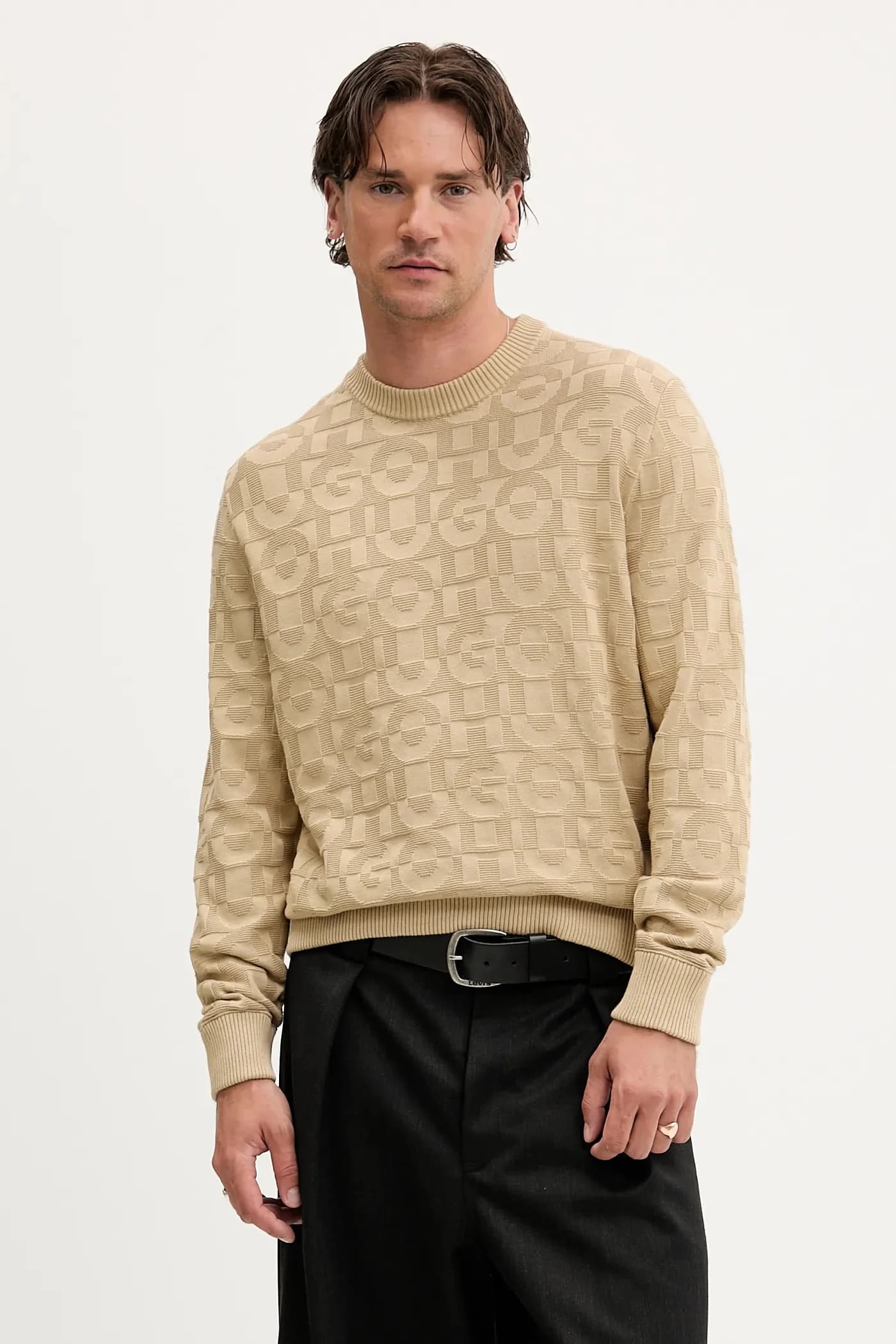 Хлопковый свитер Splittum