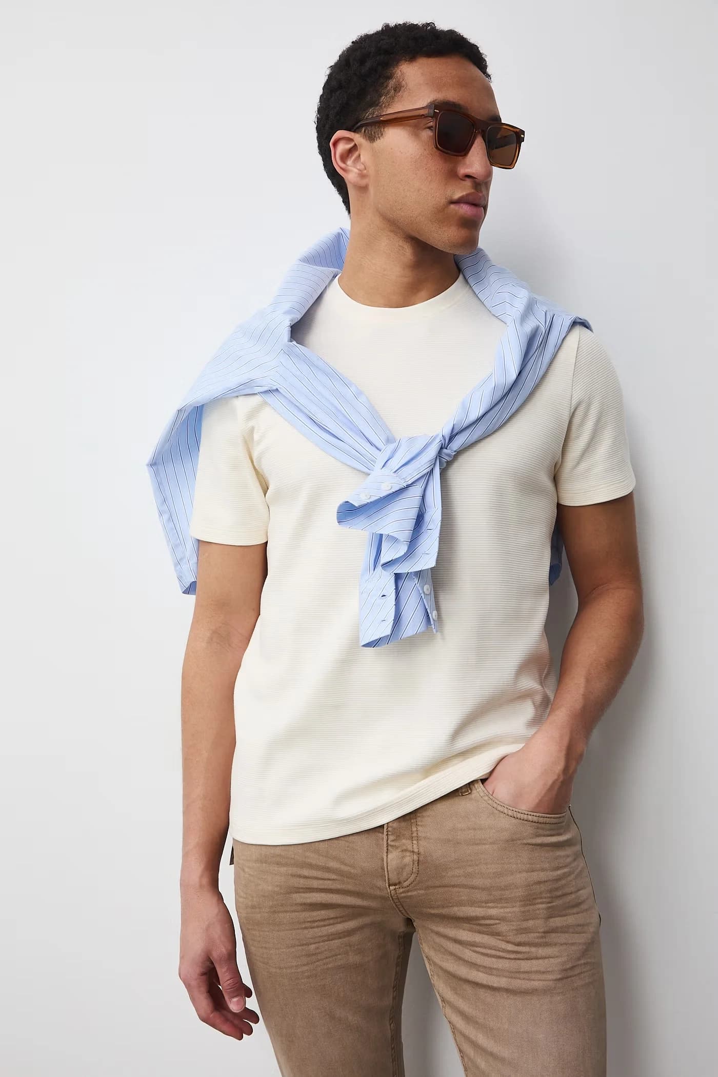 Мужская хлопковая футболка