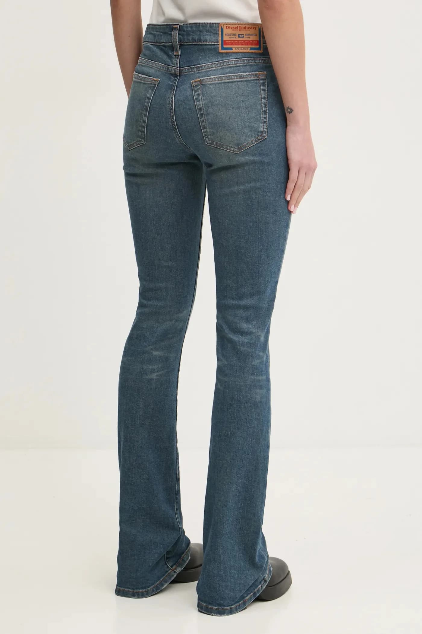 джинсы D-EBBEY L.32 TROUSERS 1969 года - фото 3