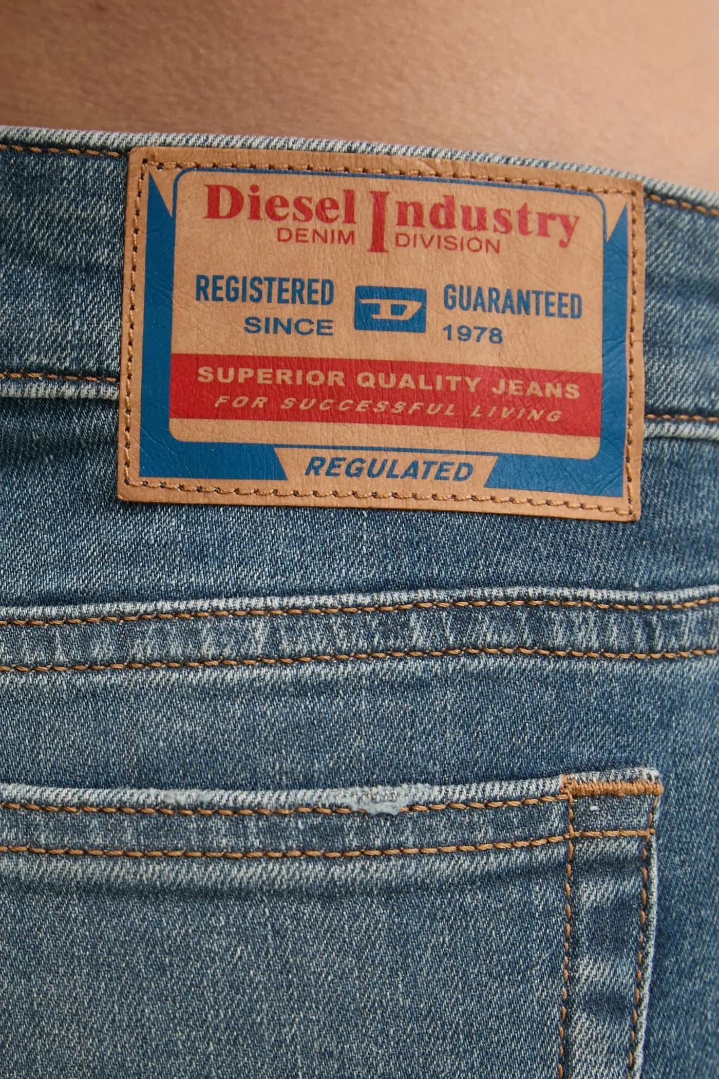 джинсы D-EBBEY L.32 TROUSERS 1969 года - фото 5