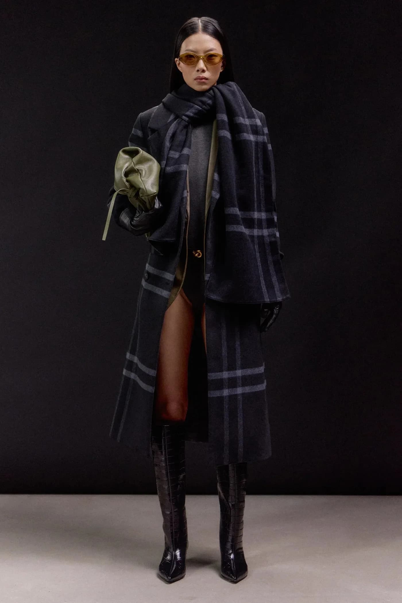 Шерстяное пальто