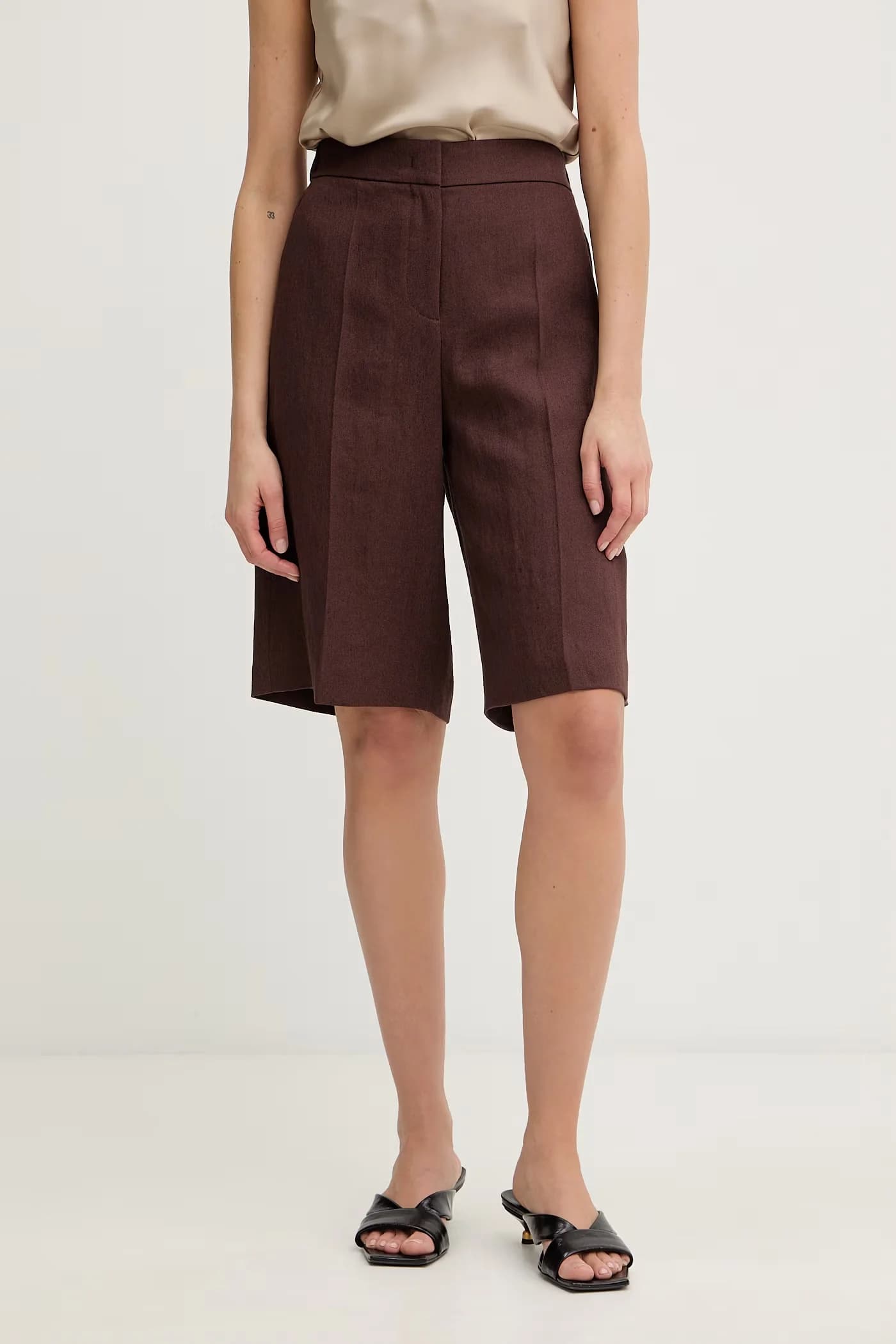 Женские шорты из льна тианала