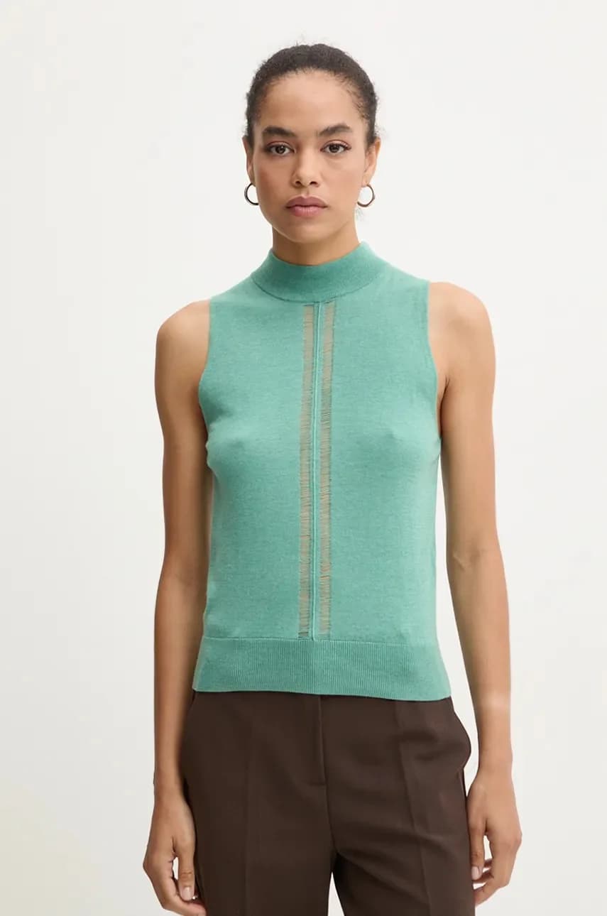 Шелковый топ