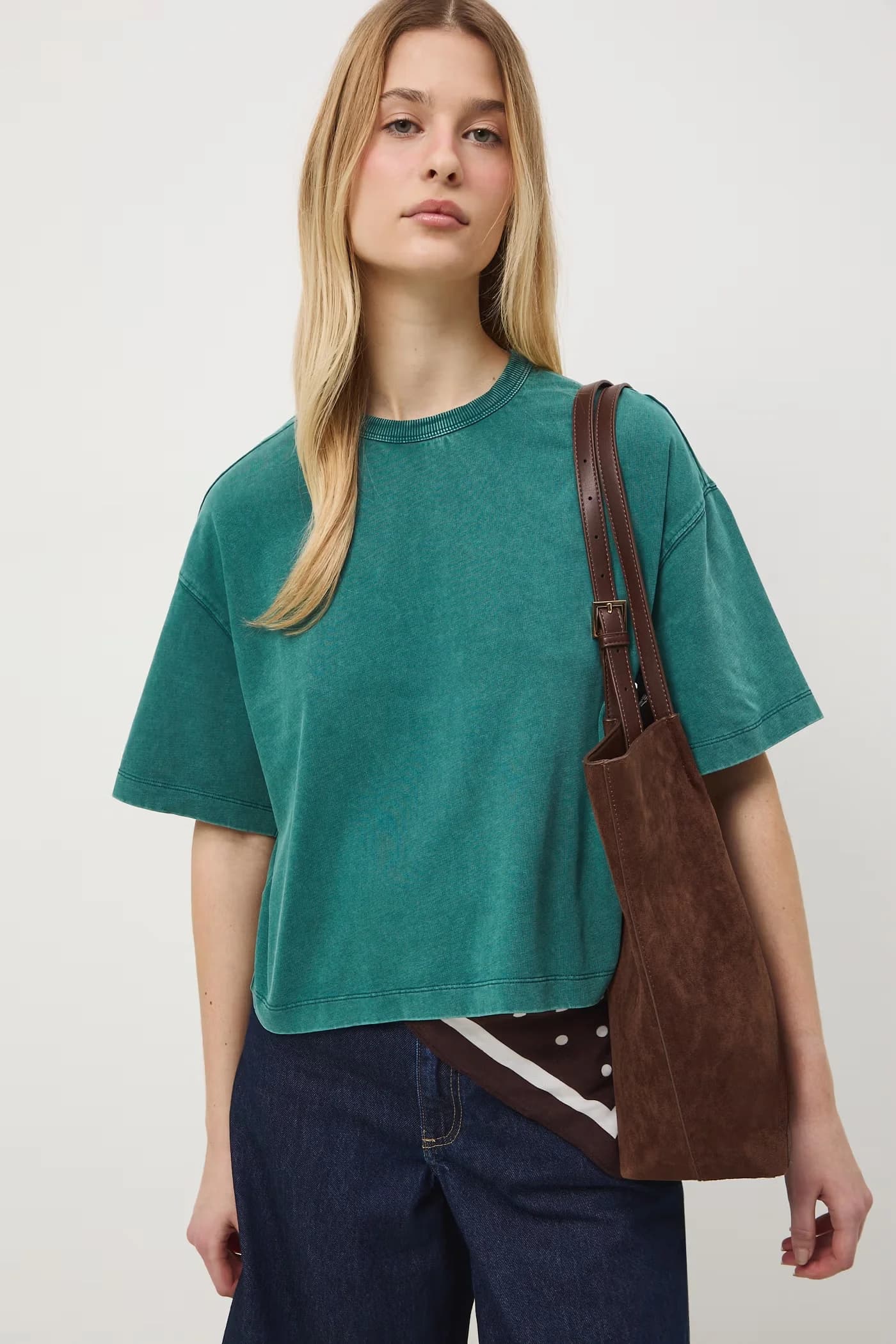 Женская хлопковая футболка