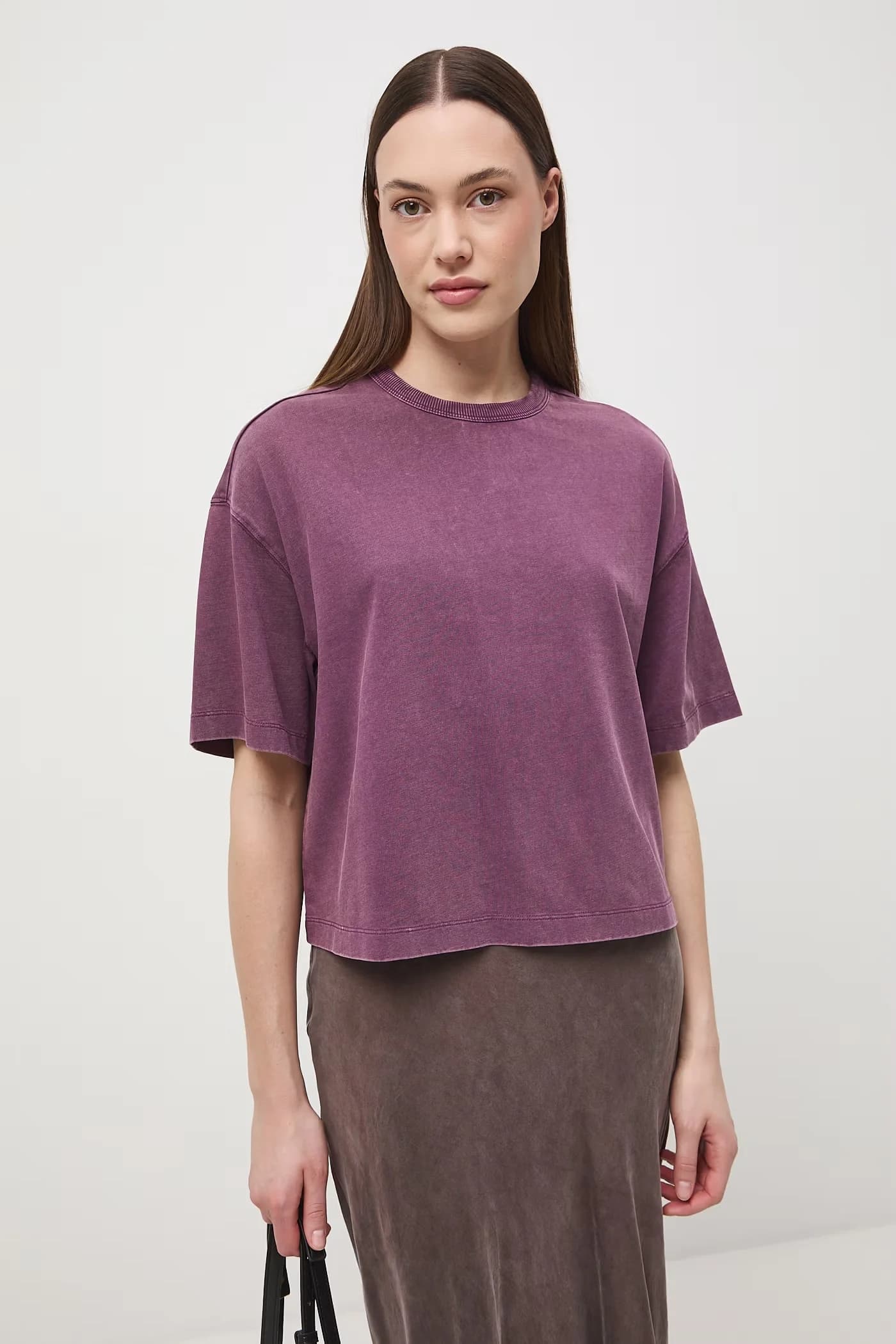 Женская хлопковая футболка