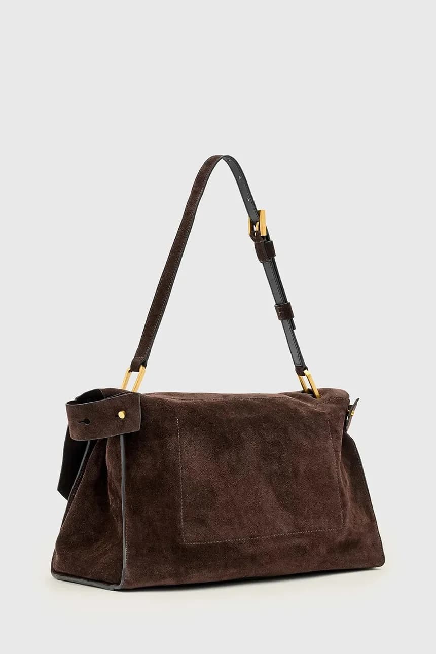 сумка URSA из нубука - фото 3