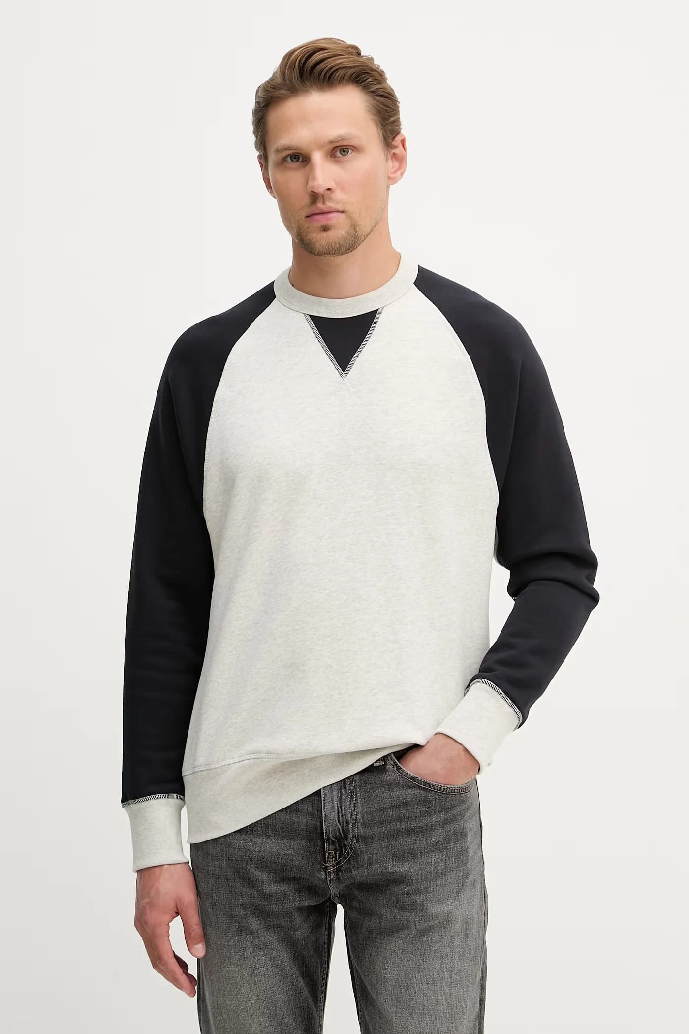 Мужская толстовка из хлопка BOSS X David Beckham