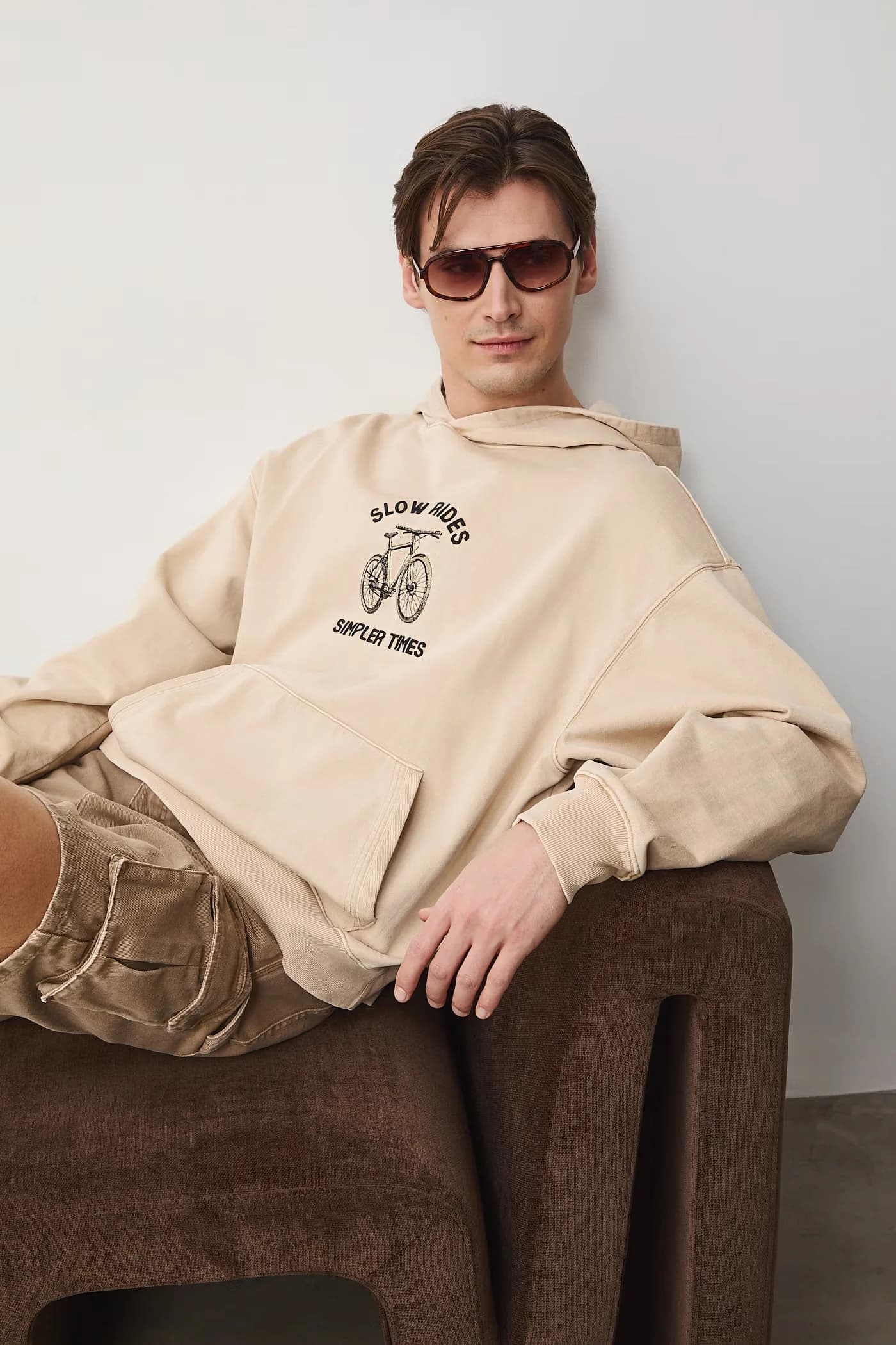 Мужская толстовка из хлопка