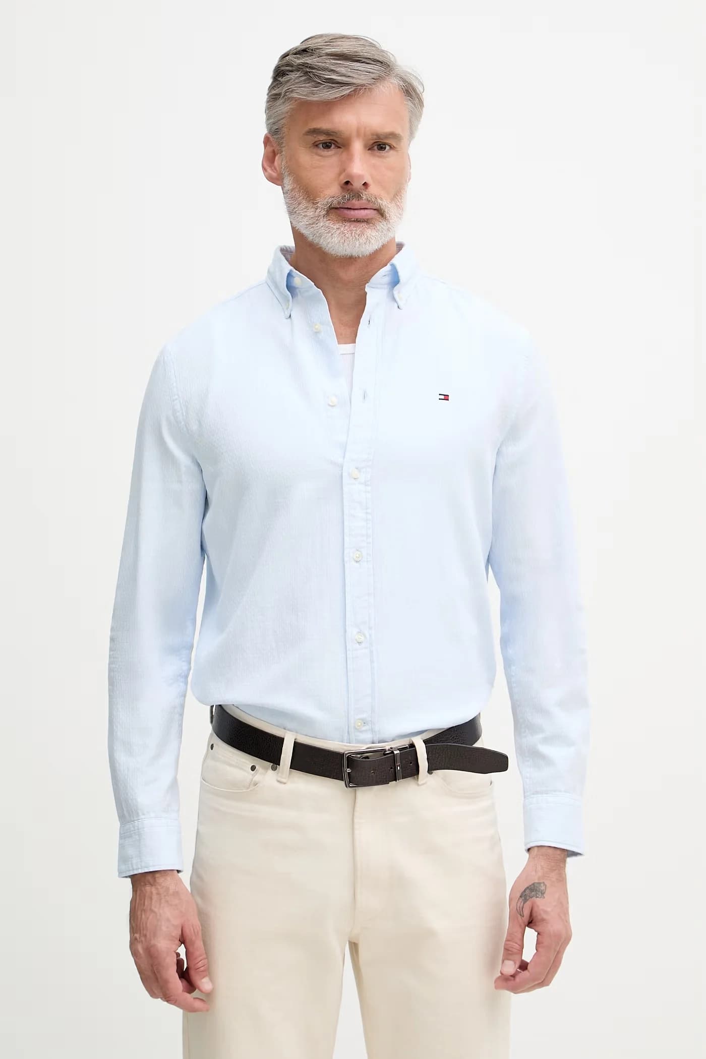 Мужская хлопковая рубашка