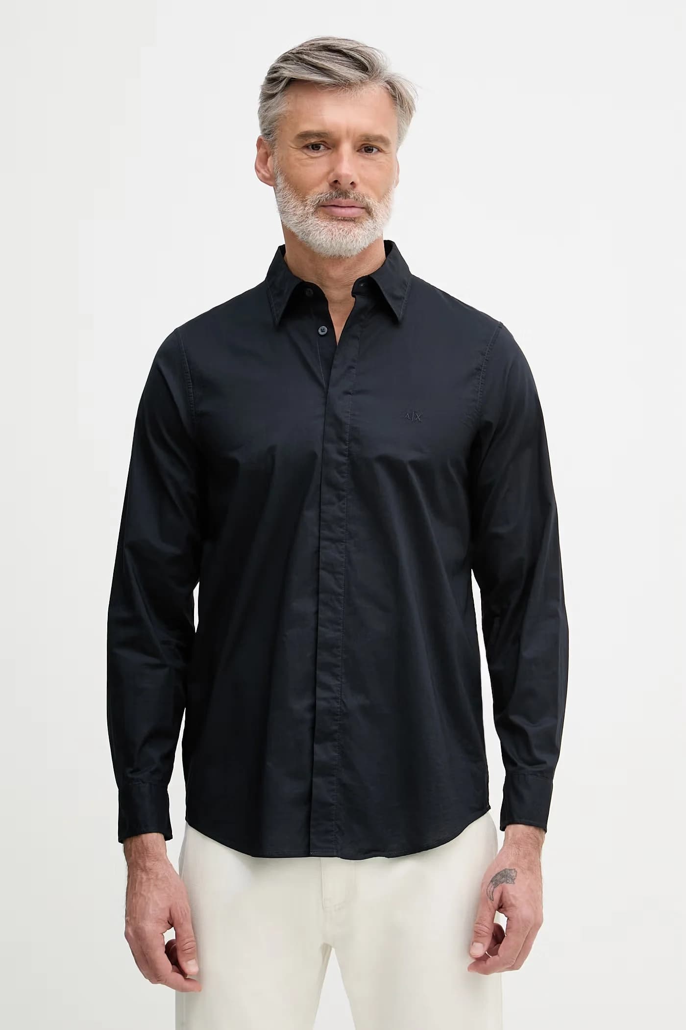 Мужская хлопковая рубашка