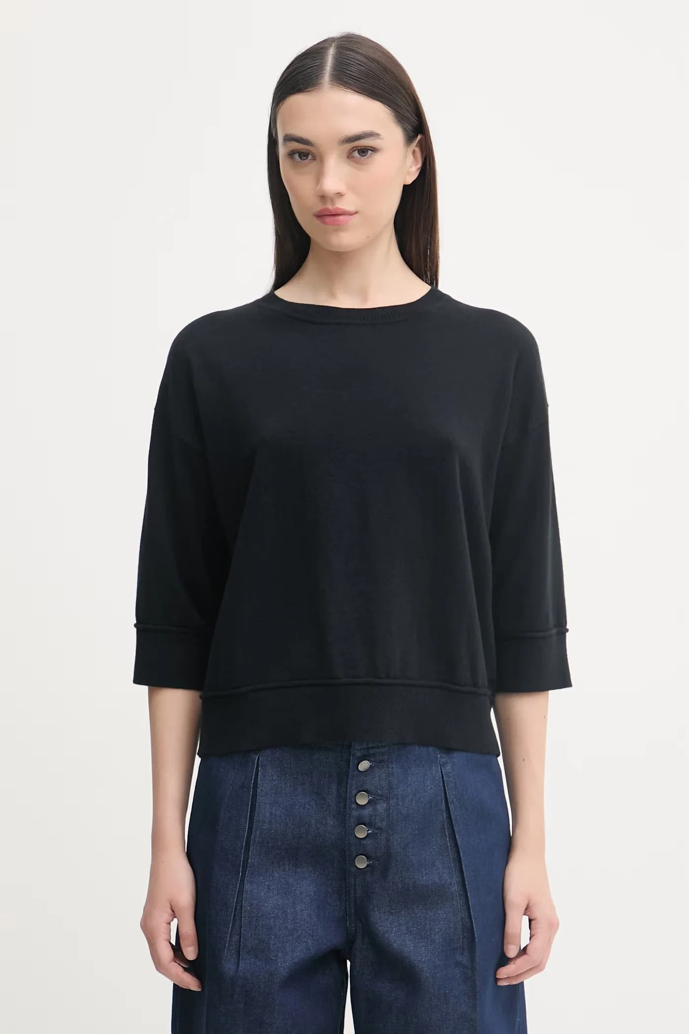 Женский шерстяной свитер