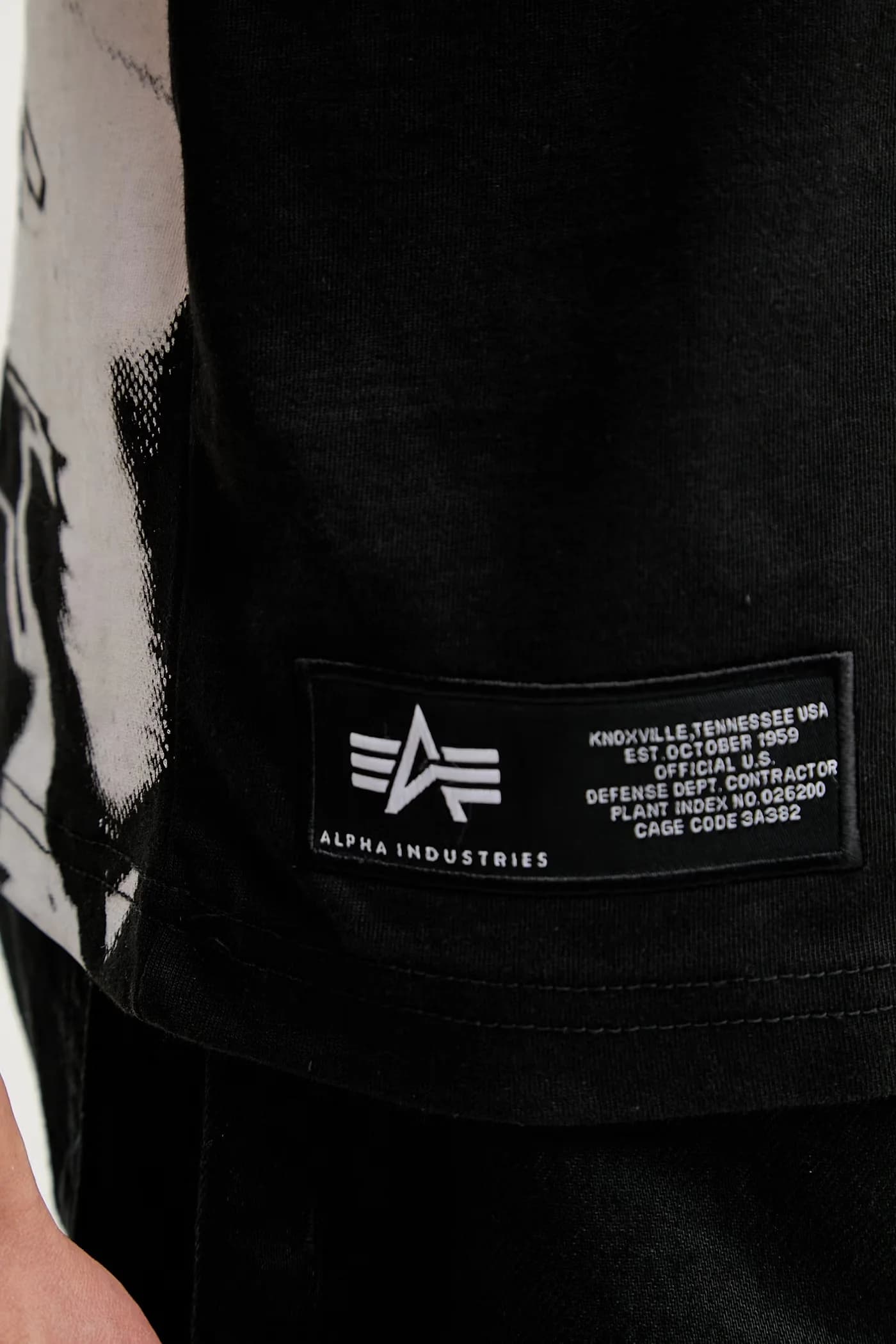 Мужская футболка Balaclava Backprint из хлопка - фото 5