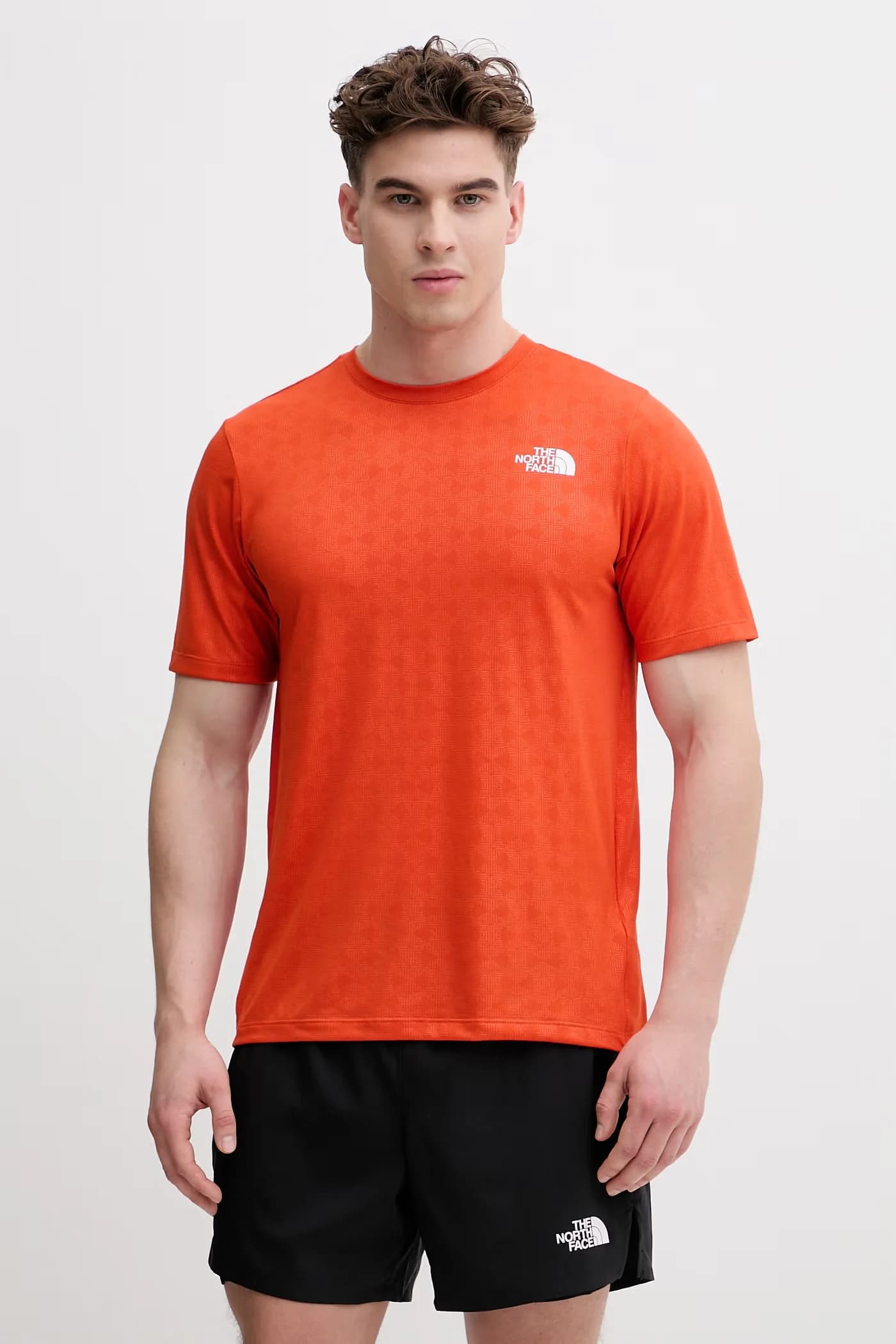 Мужская тренировочная футболка PENTADOME с тиснением