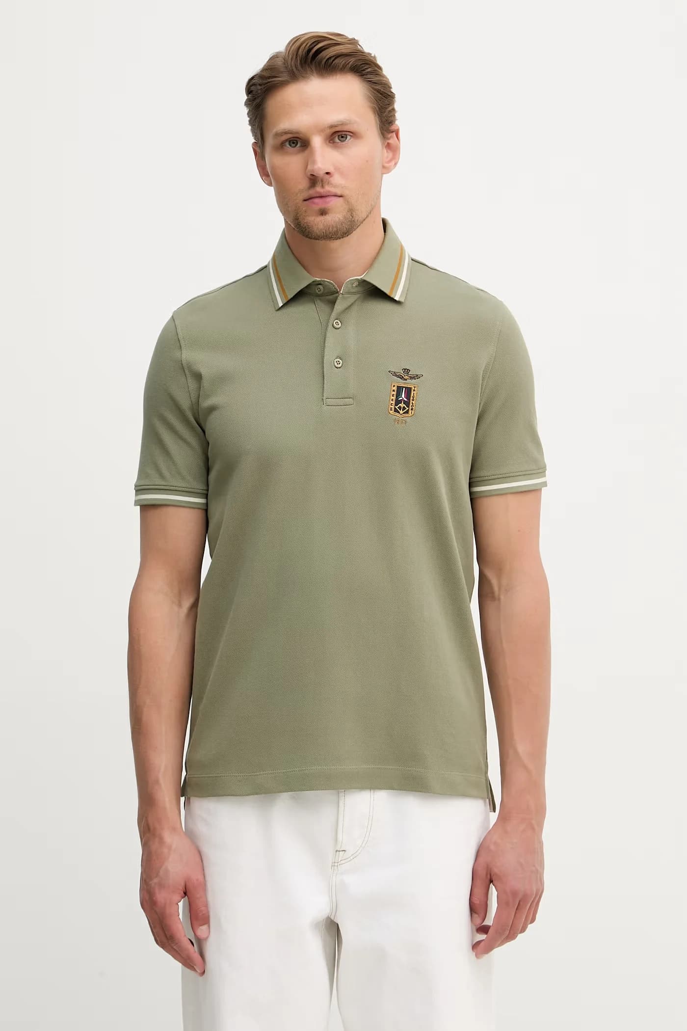 Мужское хлопковое поло