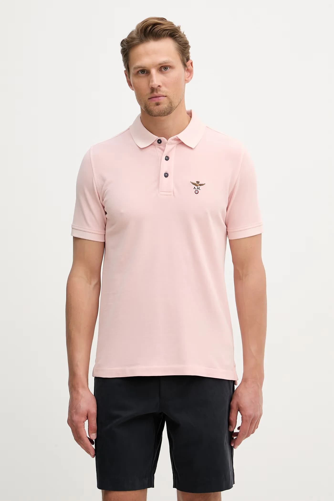 Мужское хлопковое поло