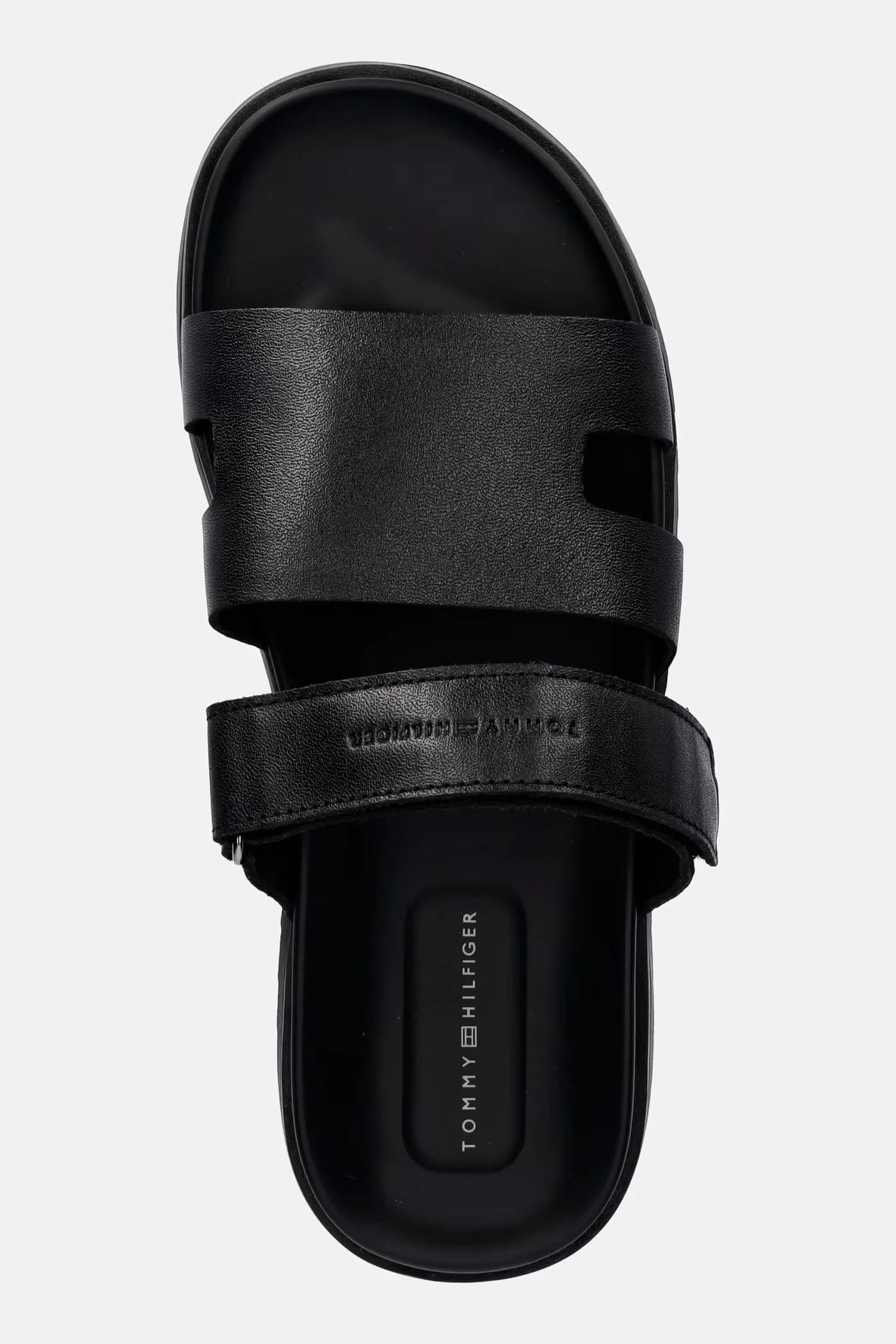Мужские кожаные шлепанцы ADJUSTABLE PREMIUM LTH SANDAL - фото 4