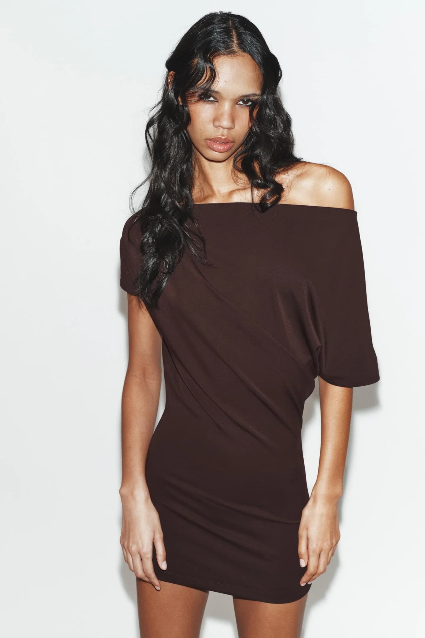 СВОБОДНОЕ МИНИ-ПЛАТЬЕ - фото 2