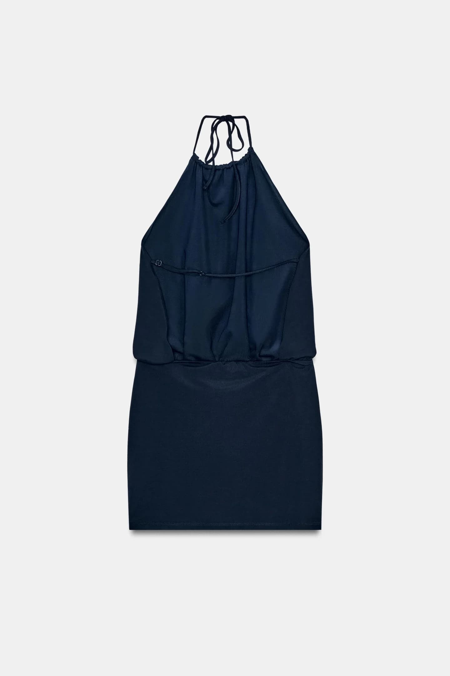 СВОБОДНОЕ ПЛАТЬЕ С ХАЛТЕРОМ - фото 3