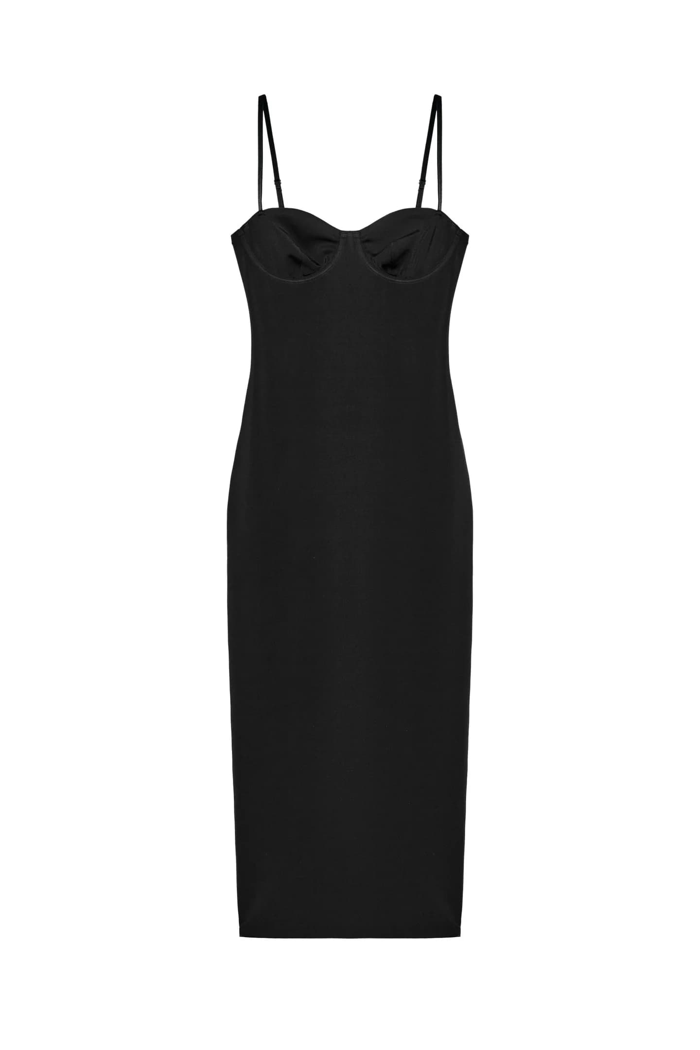 ПЛАТЬЕ С СЕРДЦЕ-ШЕЕЙ - фото 3