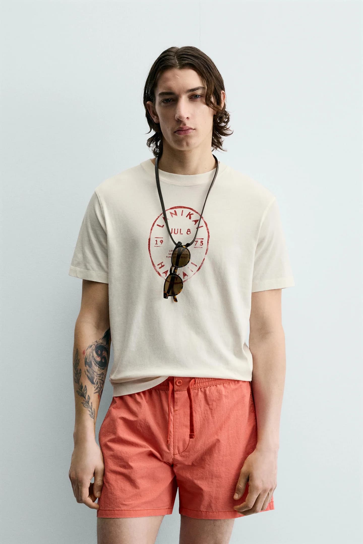 ФУТБОЛКА С ПРИНТОМ «ГАВАИ» - фото 2