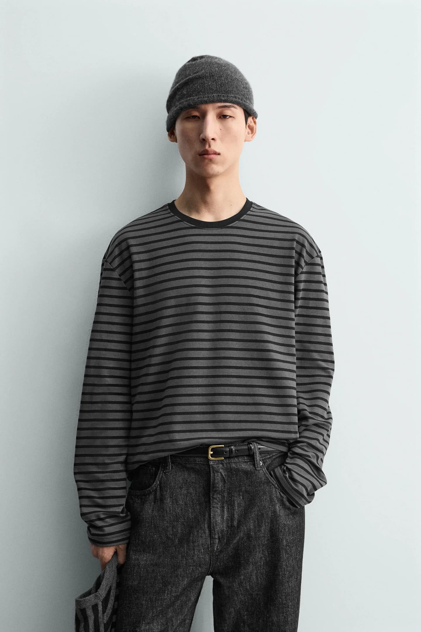 ФУТБОЛКА ИНТЕРЛОК В ПОЛОСКУ - фото 2