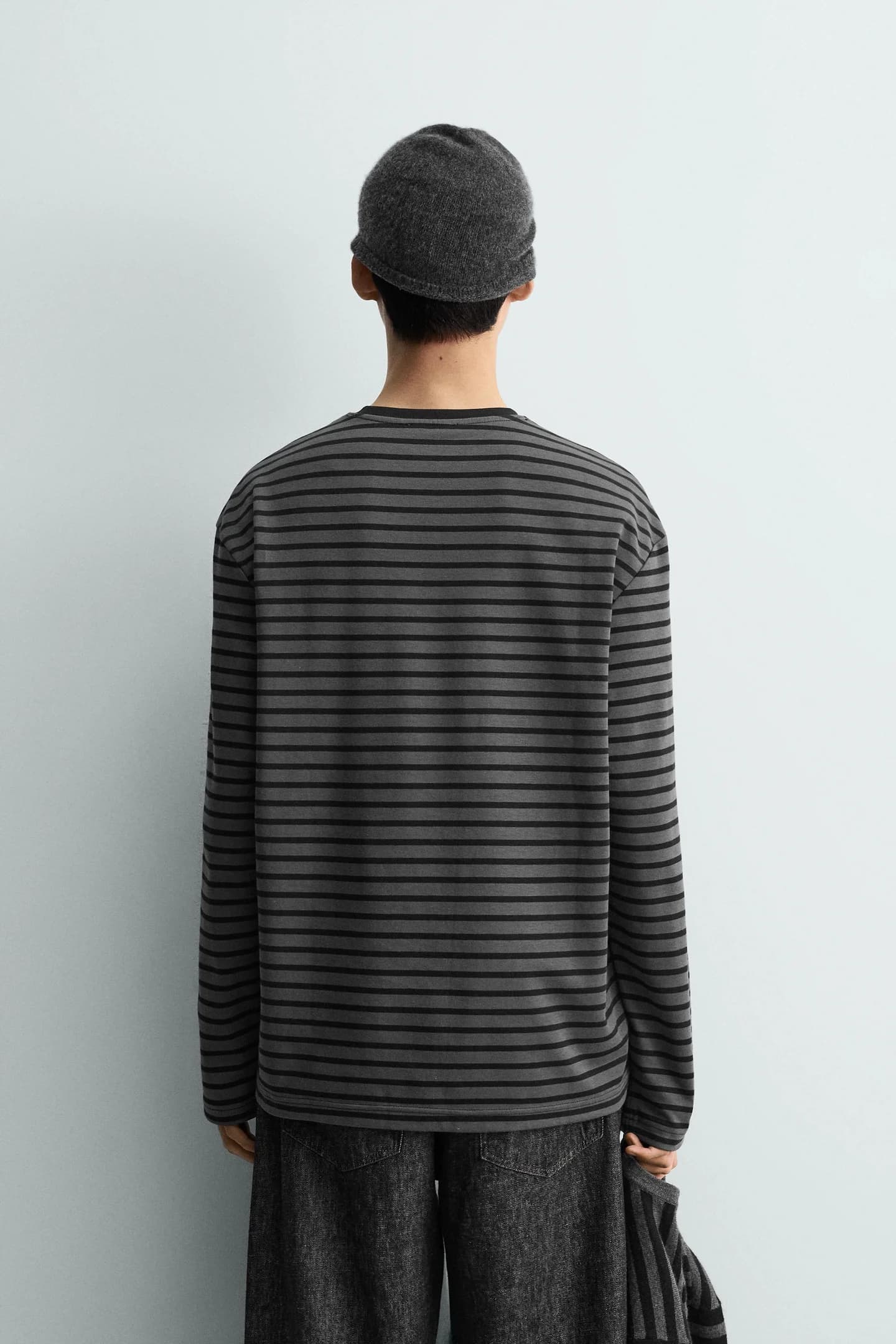 ФУТБОЛКА ИНТЕРЛОК В ПОЛОСКУ - фото 3