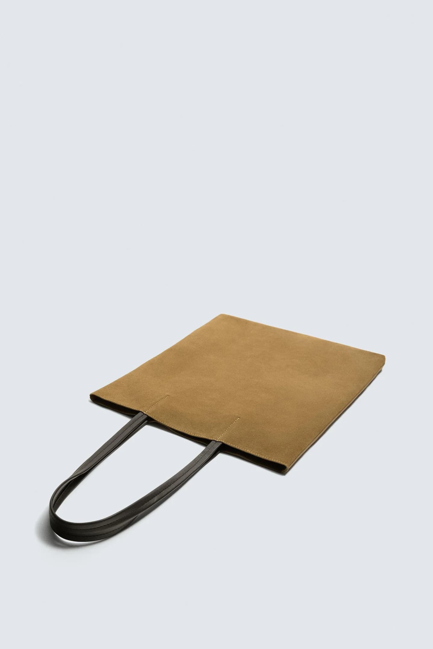 КОЖАНАЯ СУМКА-ШОППЕР - фото 2