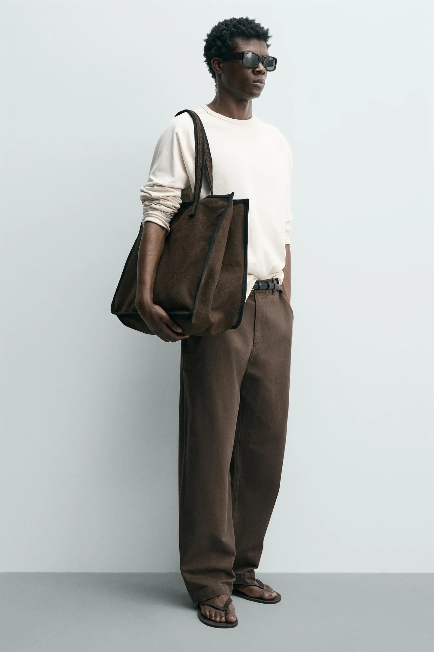 ТЕКСТИЛЬНАЯ СУМКА-ШОППЕР - фото 2