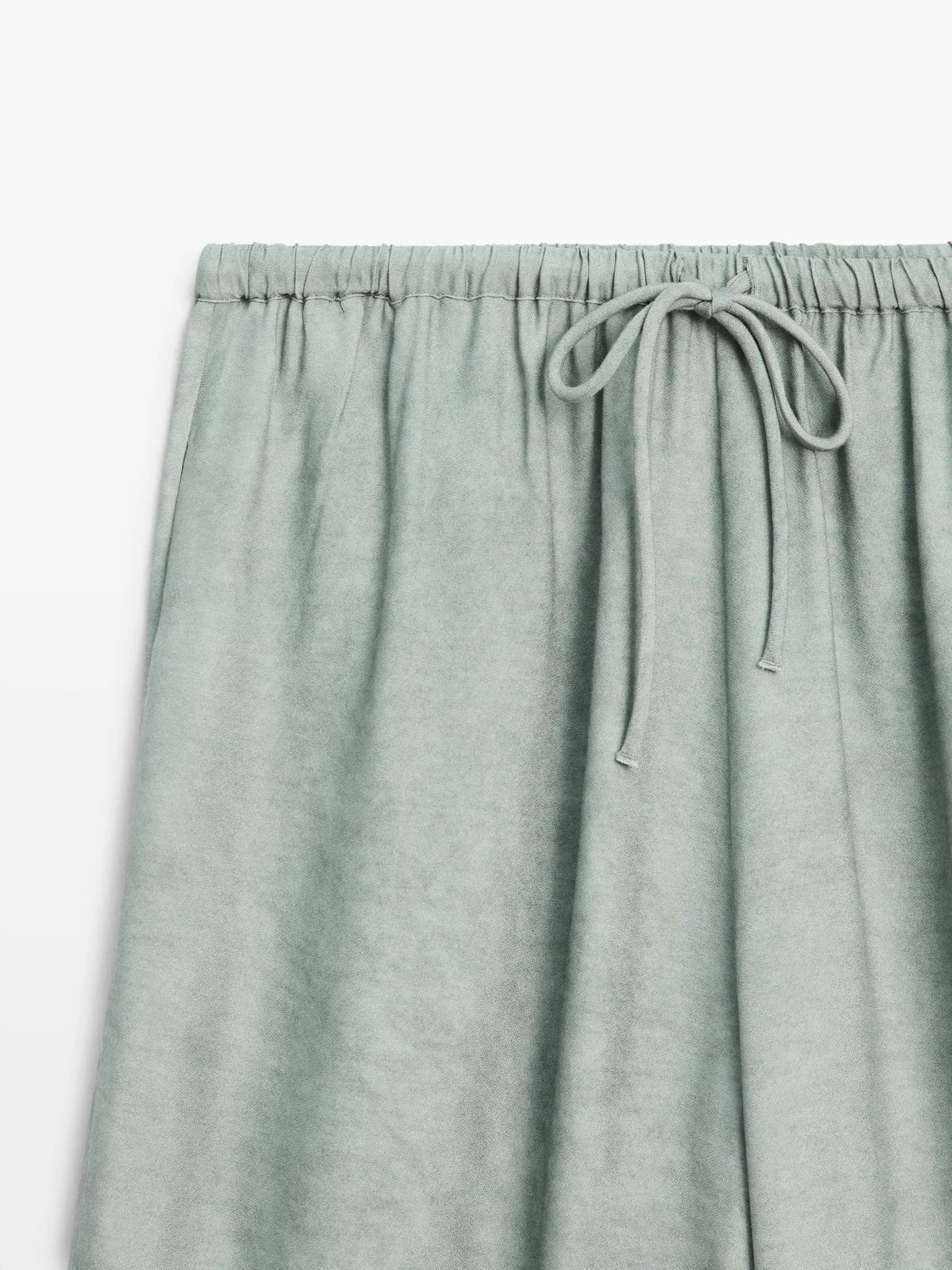 Брюки Аладдина на шнурках - фото 4