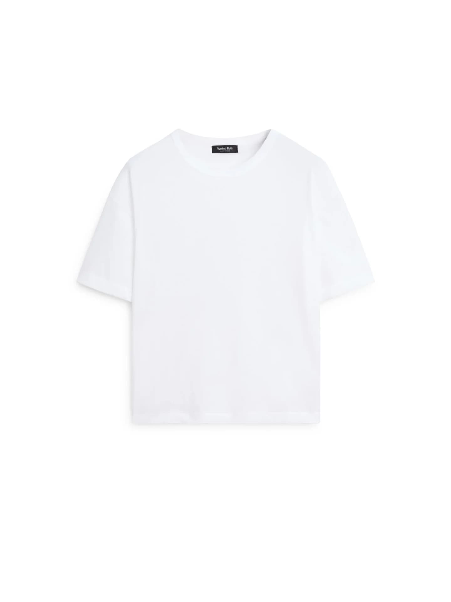 Хлопковая футболка с короткими рукавами - фото 3