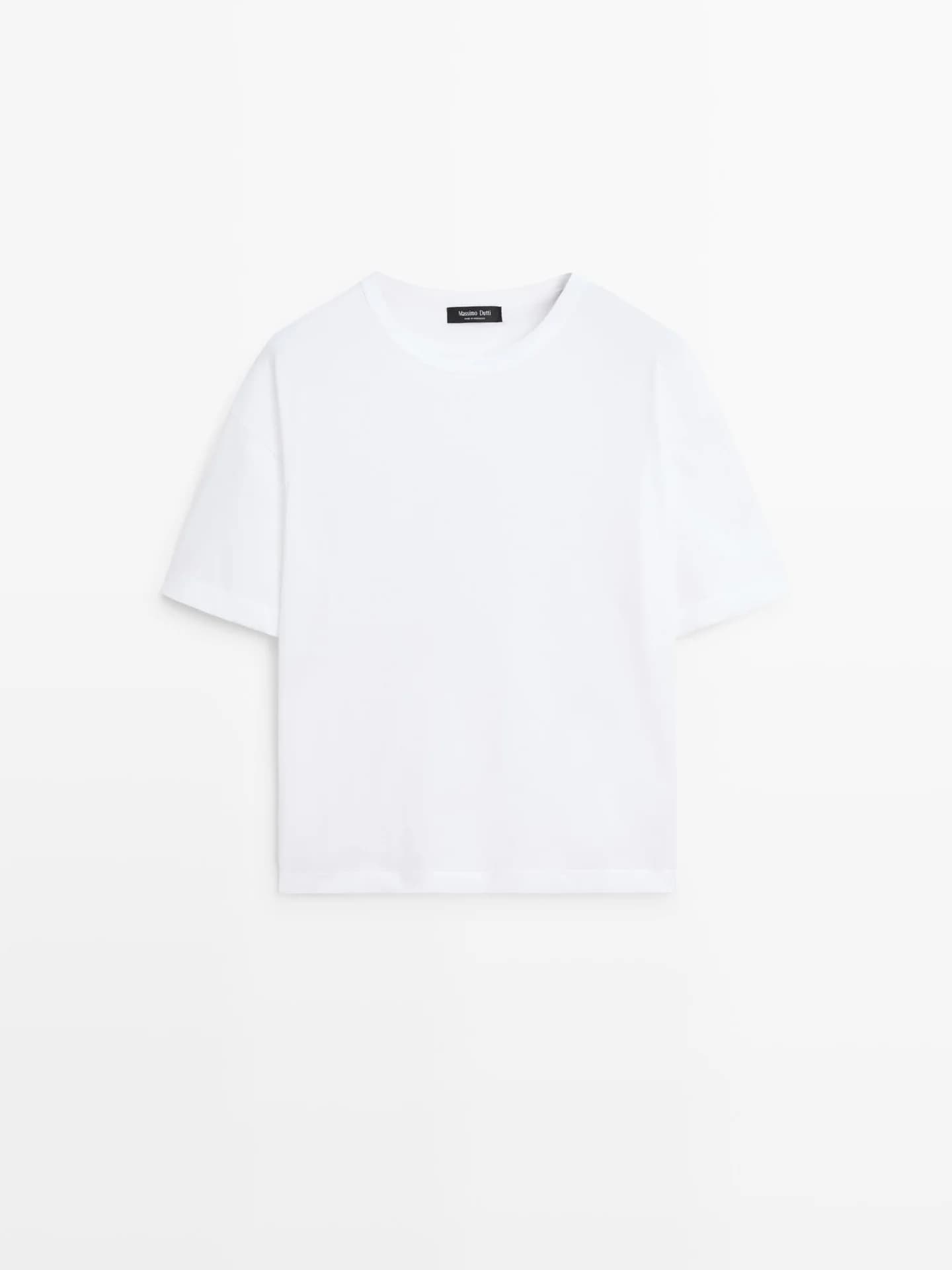 Хлопковая футболка с короткими рукавами - фото 7