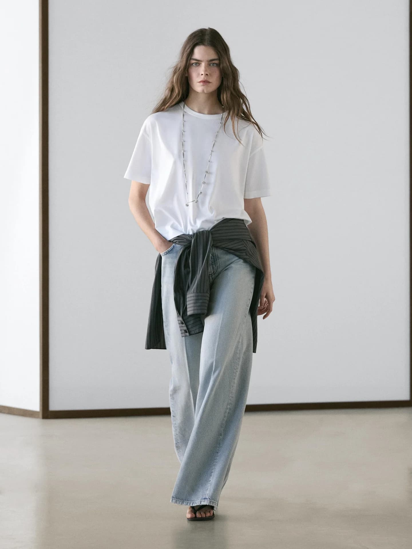 Хлопковая футболка с короткими рукавами - фото 10